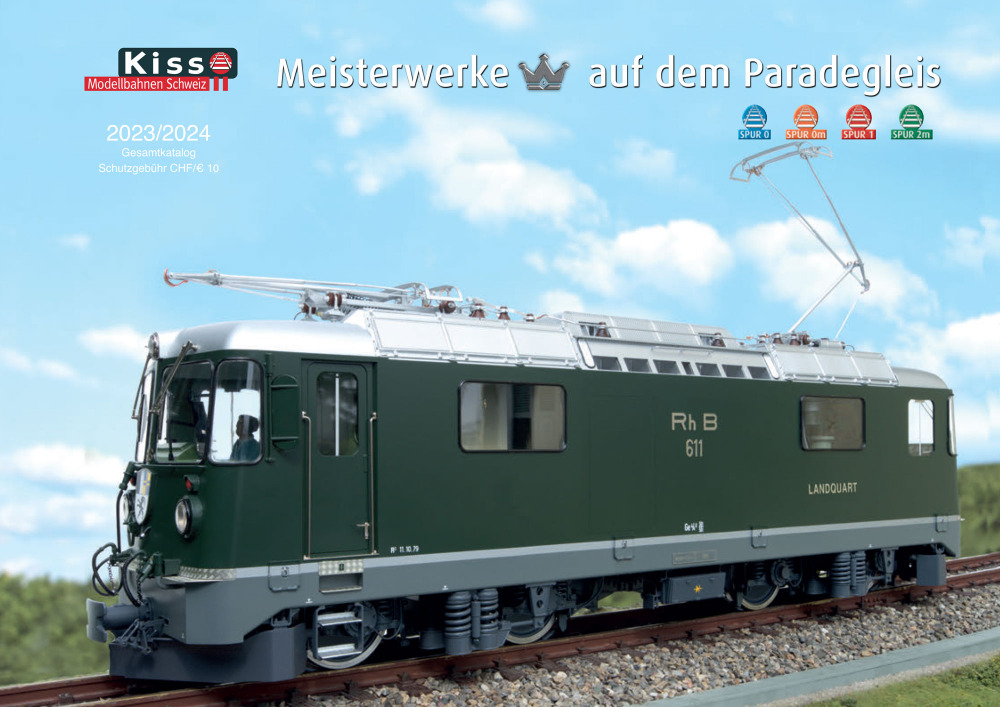 Kiss Modellbahnen Schweiz - Catalog 2023/2024