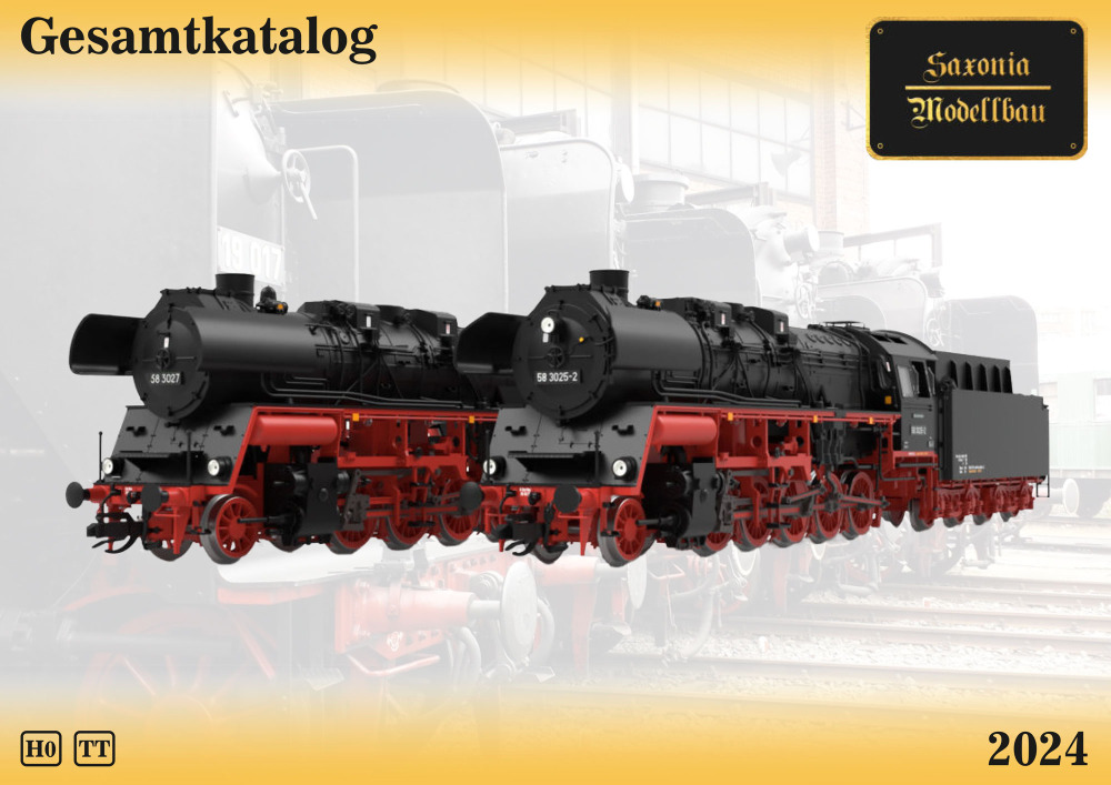 Saxonia Modellbau - Catalog 2024