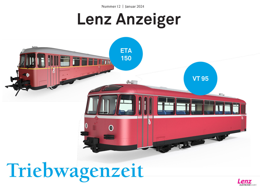 Lenz Elektronik - Announcements January 2024
