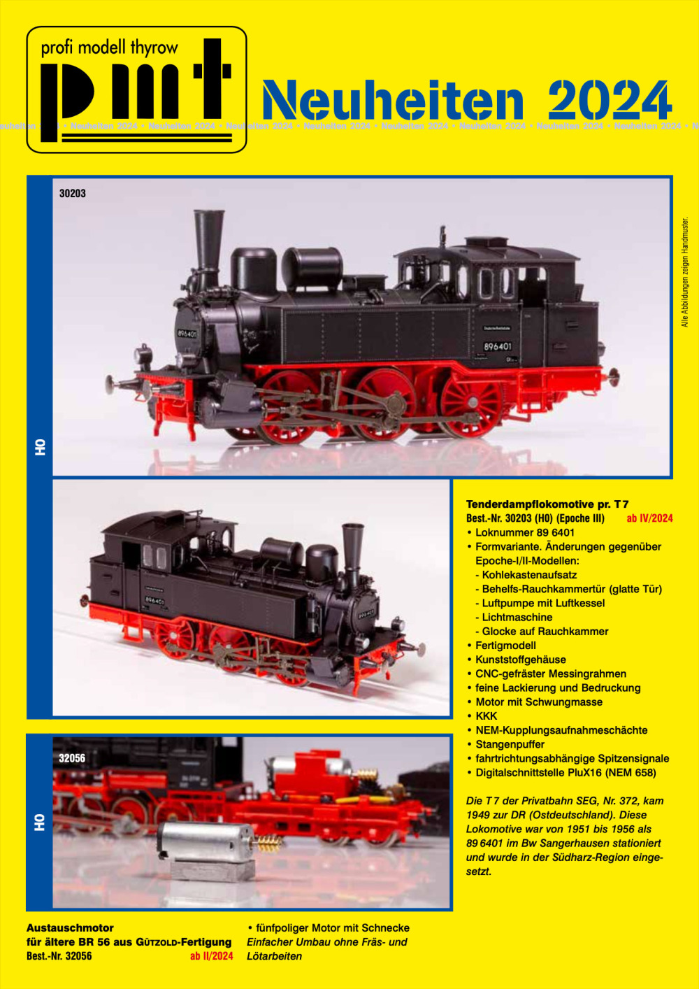 PMT - Profi Modell Thyrow - Novelties 2024