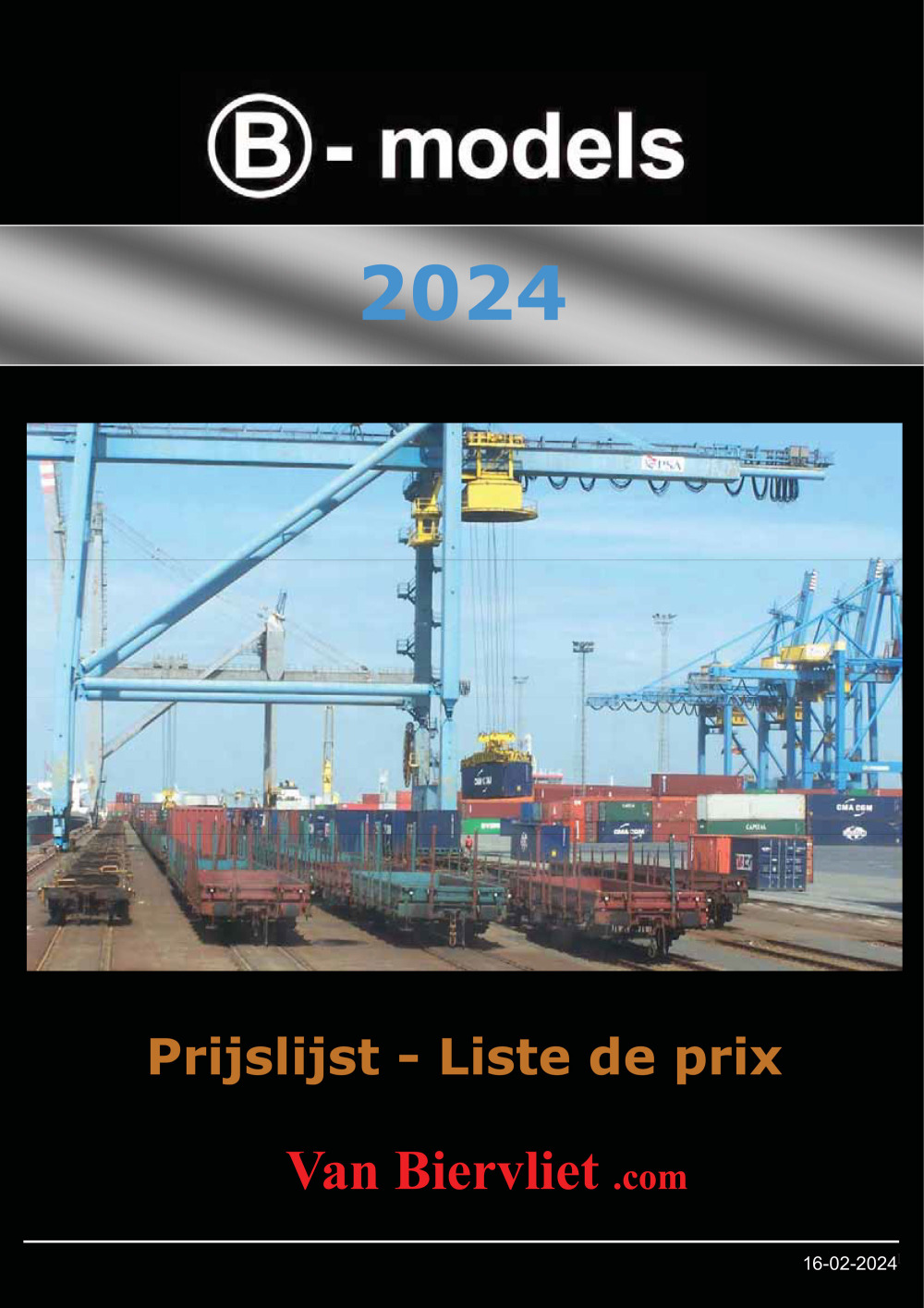 B-models - Price list 2024