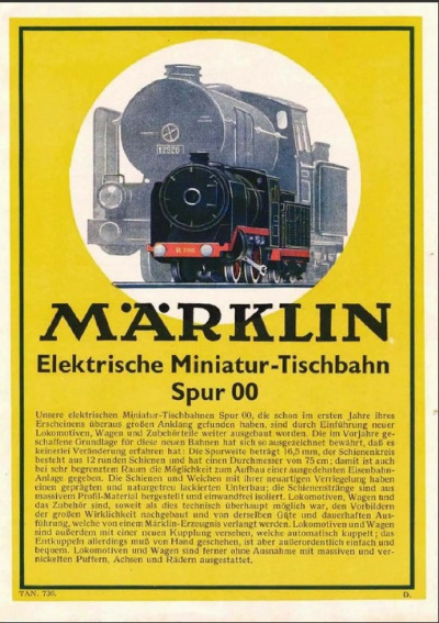 Catalog 1936 - Märklin