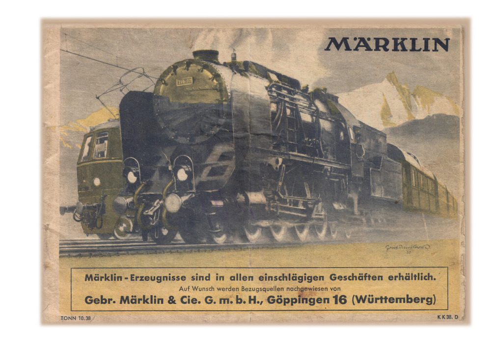 Märklin - Catalog 1938