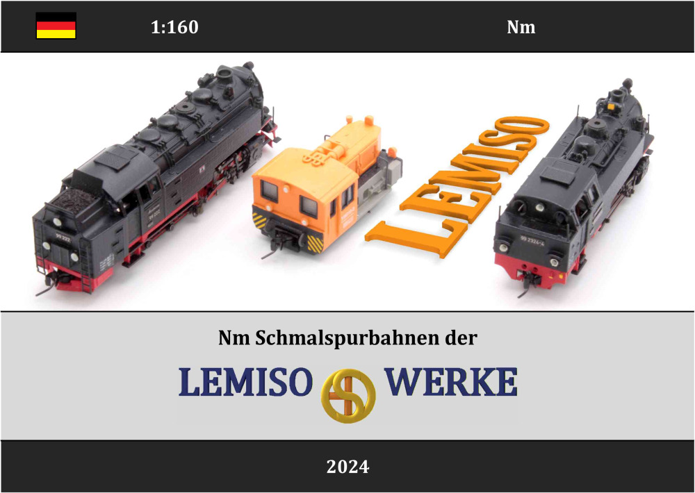 LEMISO WERKE - Lehmann´s Miniatures Assortment - Schmalspurbahnen