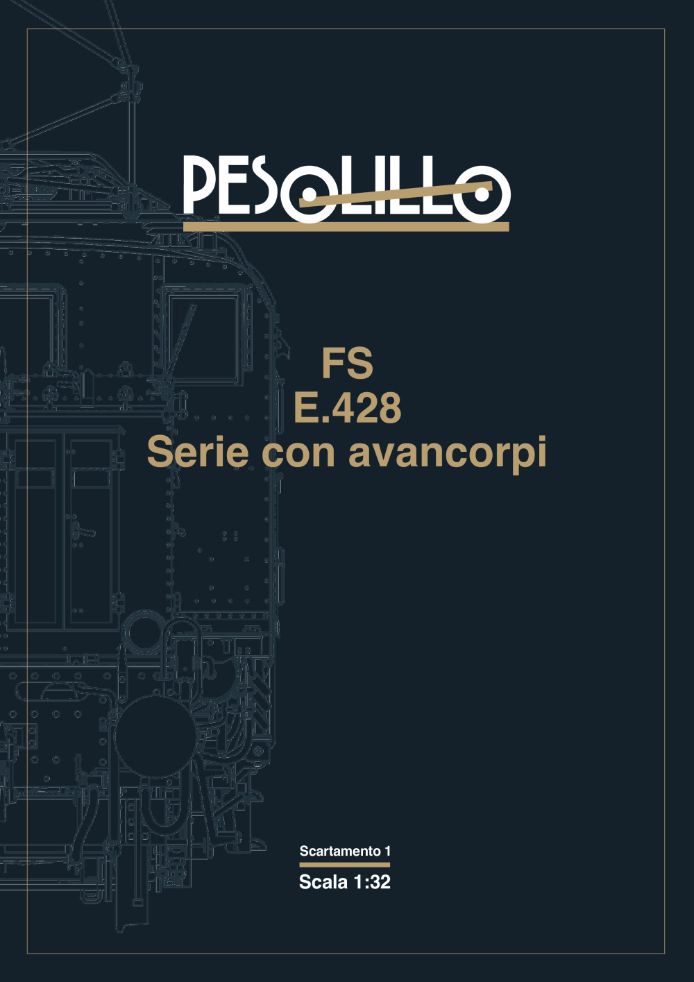 PESOLILLO - FS - E.428 electric locomotive