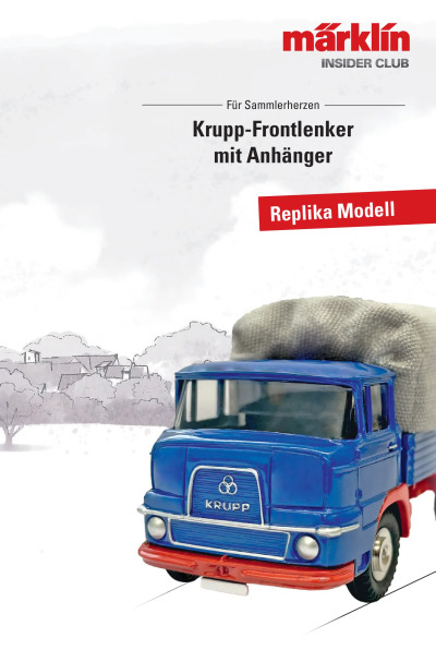 Krupp-Frontlenker mit Anhänger - Märklin