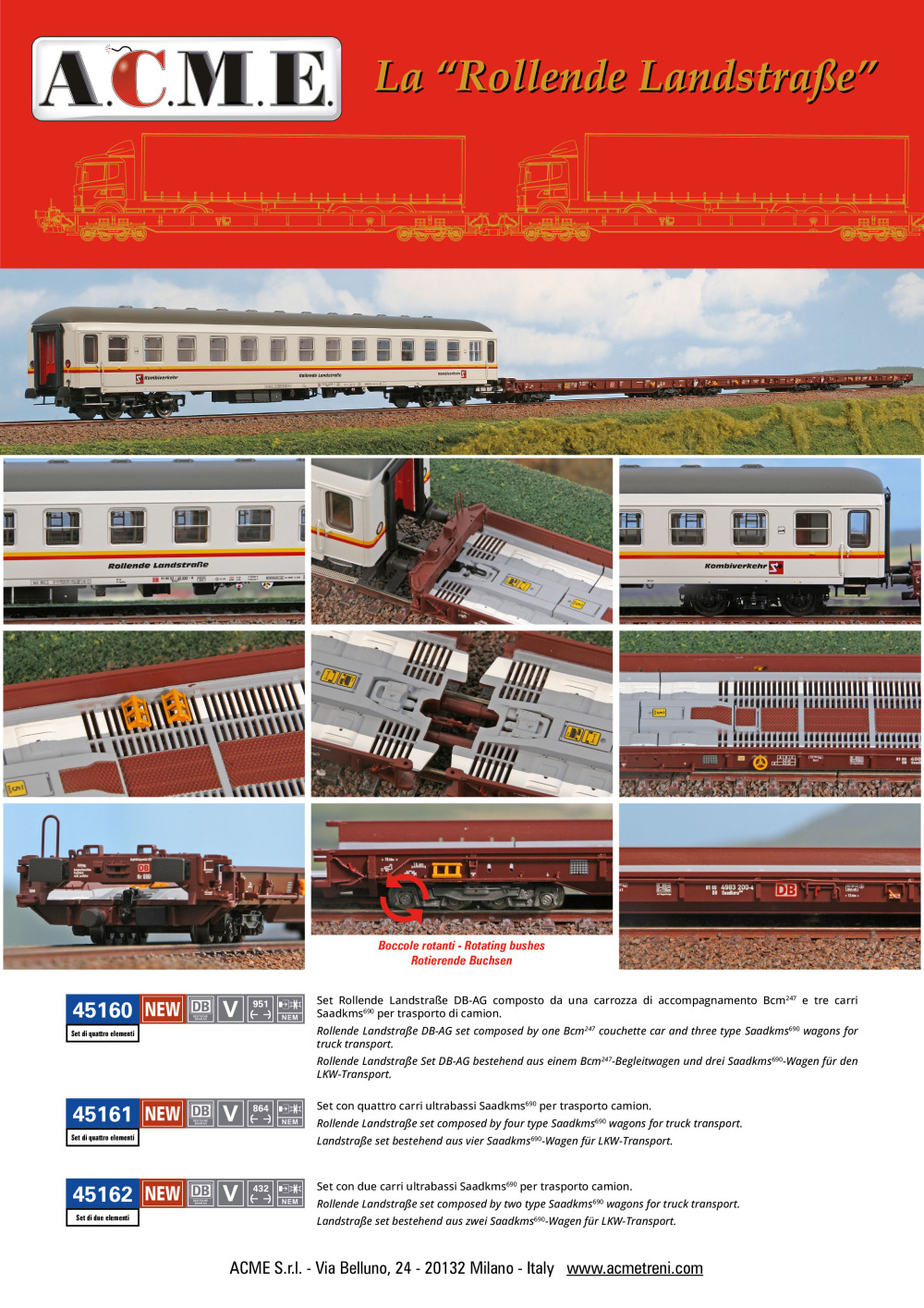 ACME - Anonima Costruzioni Modellistiche Esatte - Rollende Landstraße