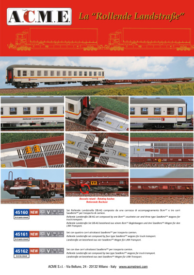 Rollende Landstraße - ACME - Anonima Costruzioni Modellistiche Esatte