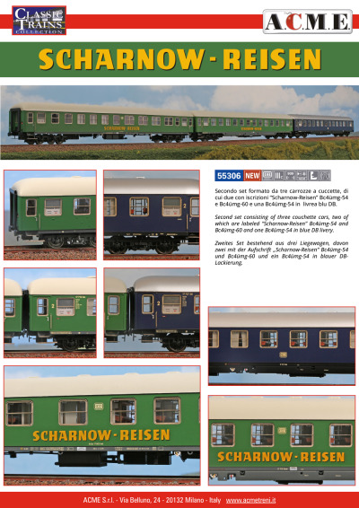 Scharnow-Reisen (ref. 55306) - ACME - Anonima Costruzioni Modellistiche Esatte