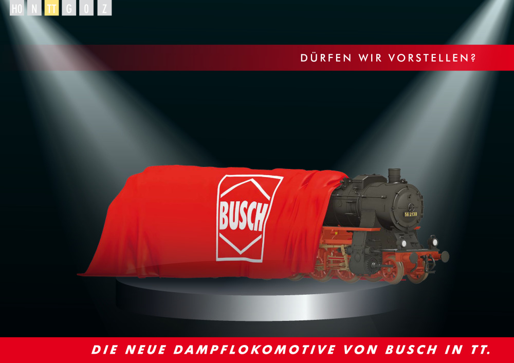Busch - Dampflokomotive BR 56 in TT