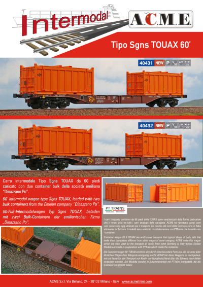 Tipo Sgns TOUAX 60' - ACME - Anonima Costruzioni Modellistiche Esatte