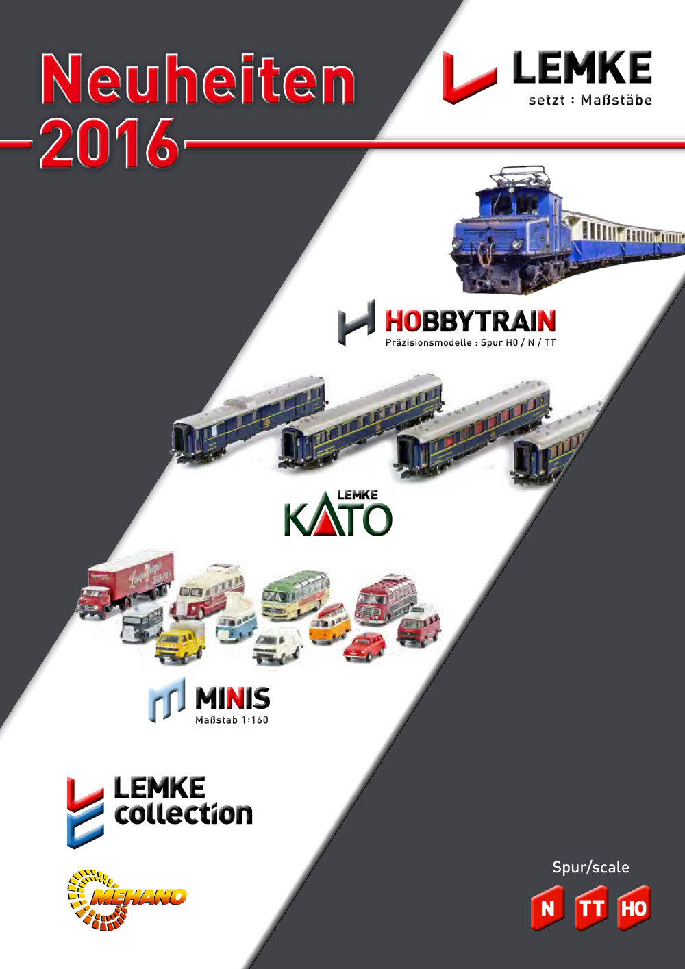 Lemke Collection / Hobbytrain / KATO / Mehano - Neuheiten 2016
