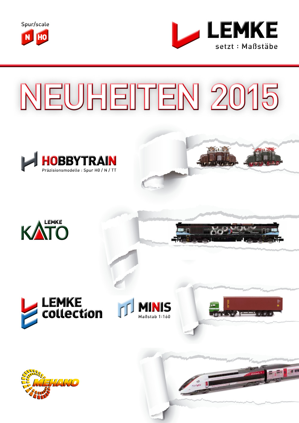 Lemke Collection / Hobbytrain / KATO / Mehano - Neuheiten 2015
