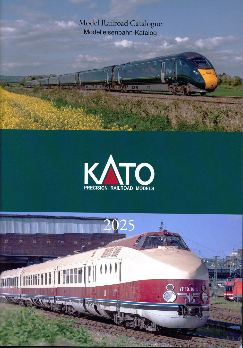 KATO - Model Railroad Catalogue / Modelleisenbahn-Katalog 2025