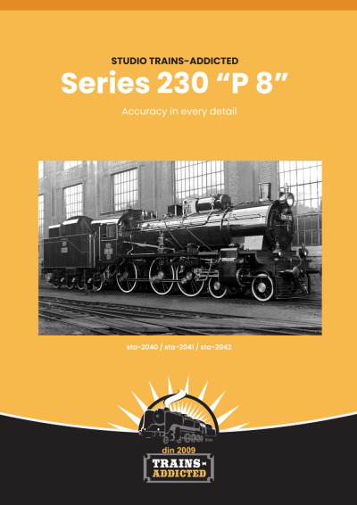 Series 230 "P 8" steam locomotive - Trains-Addicted