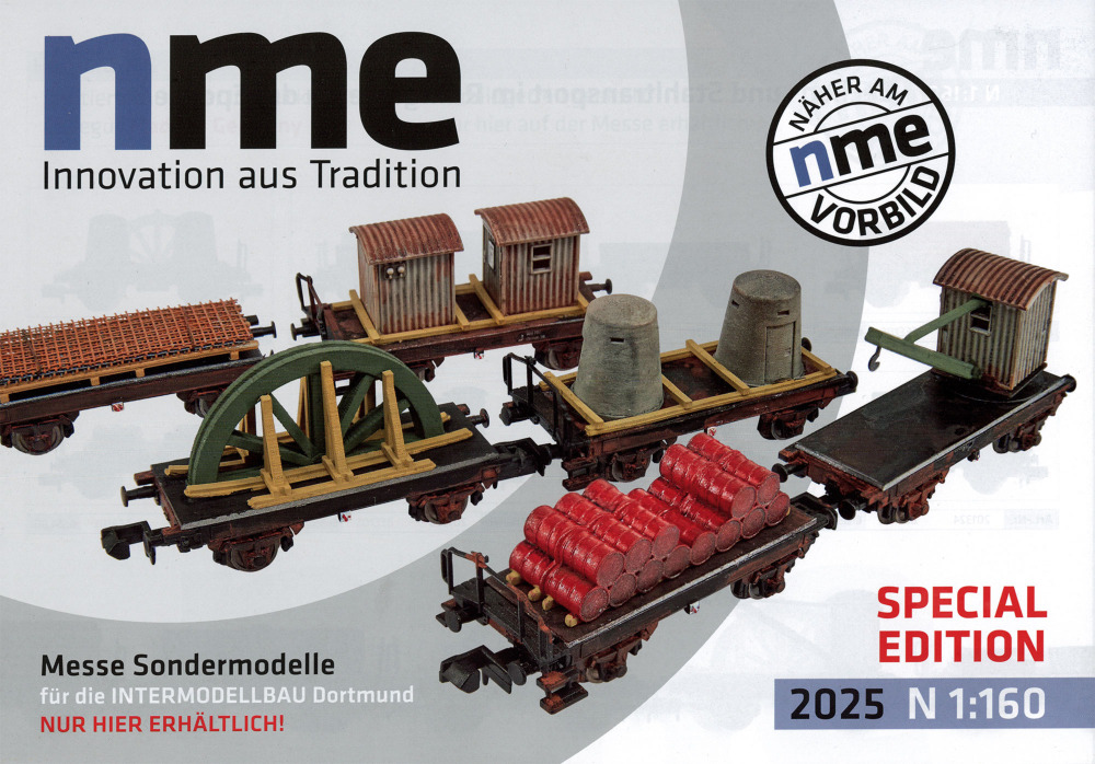 NME - Nürnberger ModellEisenbahnen - Messe Sondermodelle für die INTERMODELLBAU Dortmund 2025