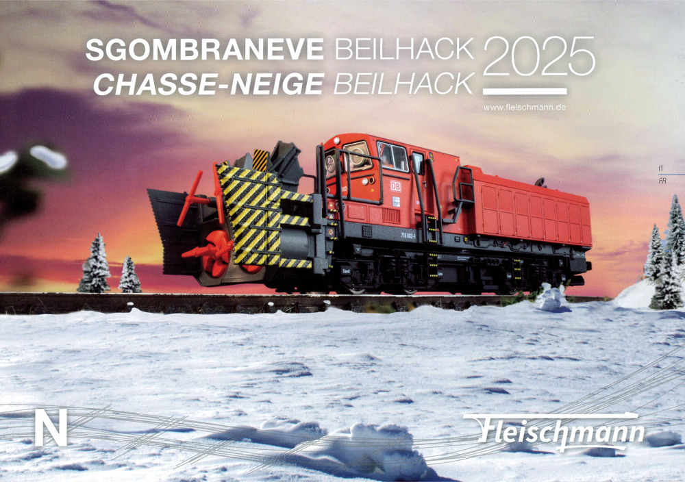 Fleischmann - Sgombraneve / Chasse-neige "BEILHACK" 2025