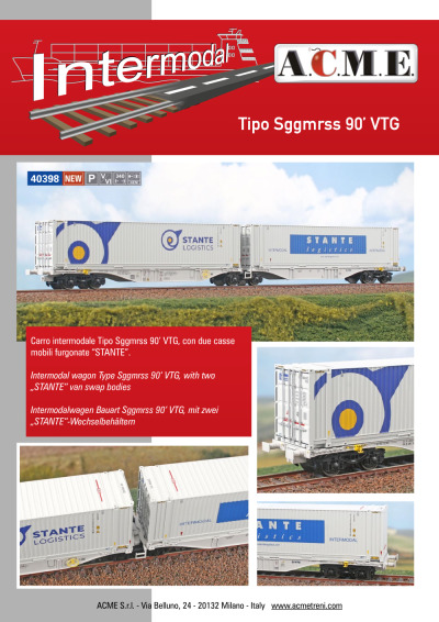 Tipo Sggmrss 90’ VTG (ref. 40398) - ACME - Anonima Costruzioni Modellistiche Esatte