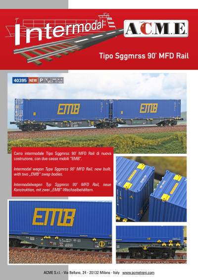 Tipo Sggmrss 90’ MFD Rail (ref. 40395) - ACME - Anonima Costruzioni Modellistiche Esatte