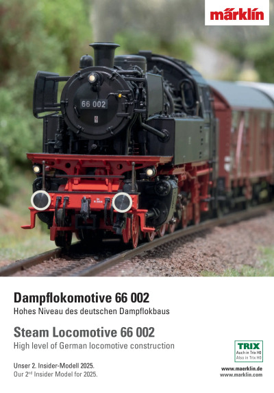Dampflokomotive / Steam Locomotive 66 002 - Märklin