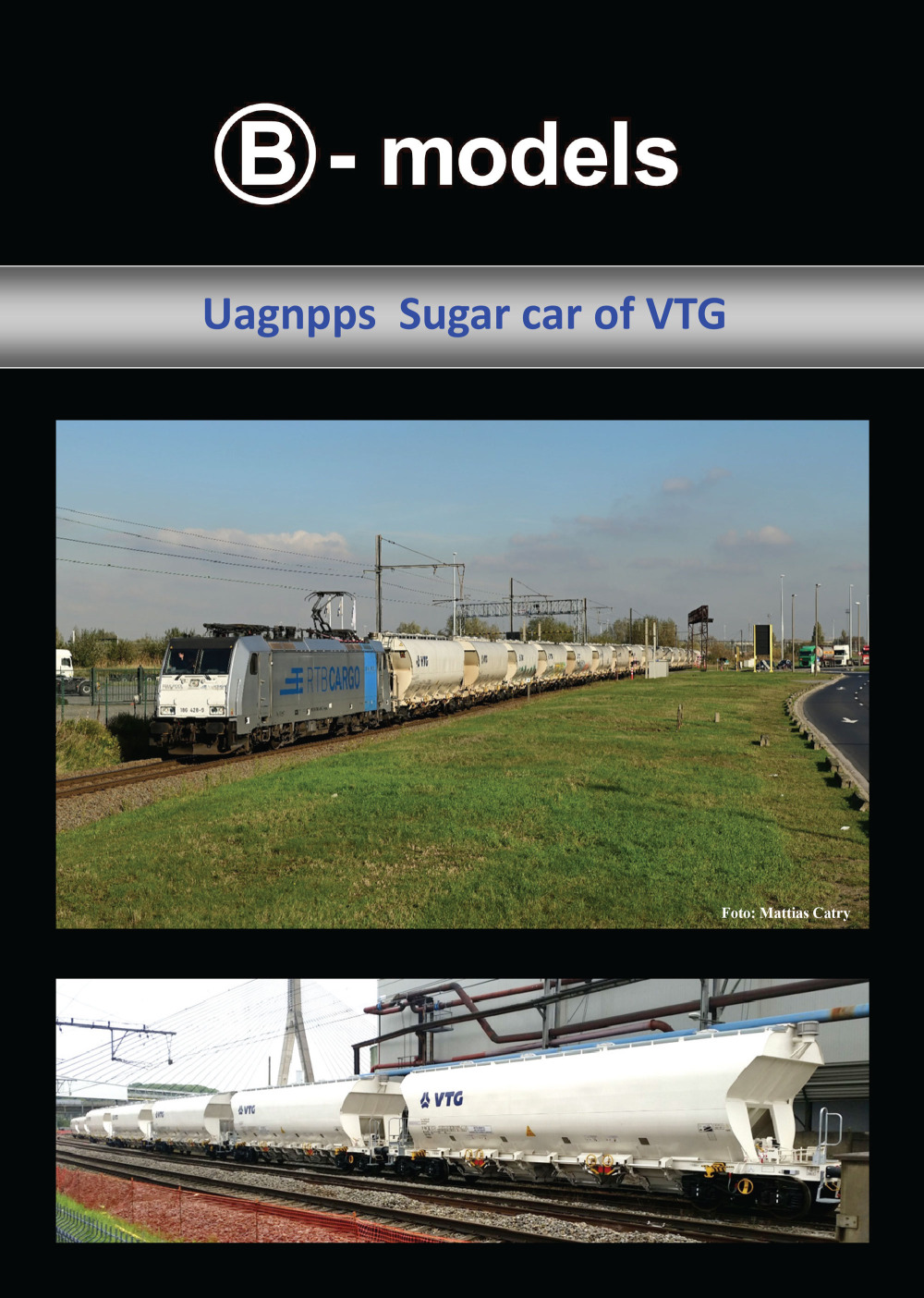 B-models - VTG - Uagnpps freight wagons