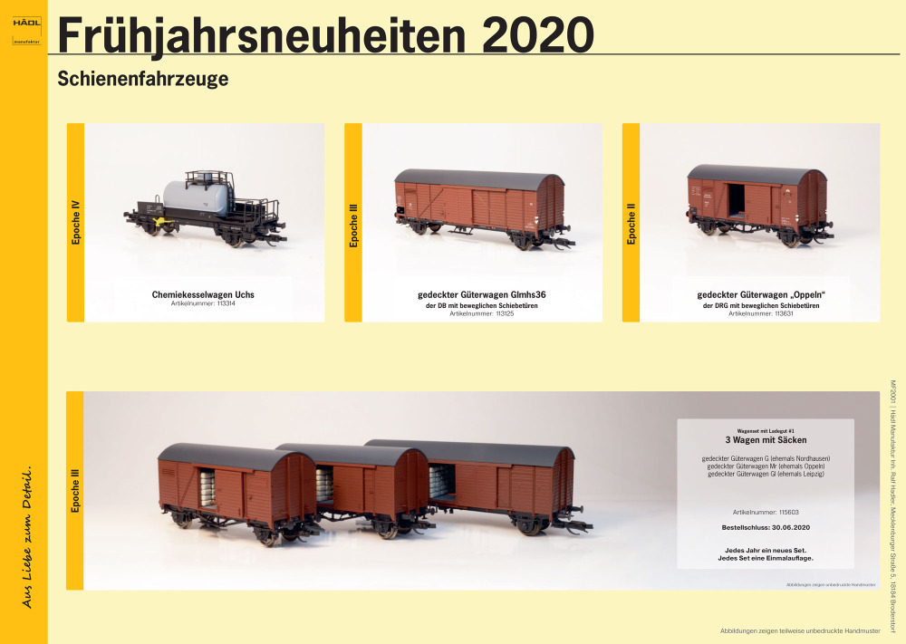 Hädl - Novelties 2020