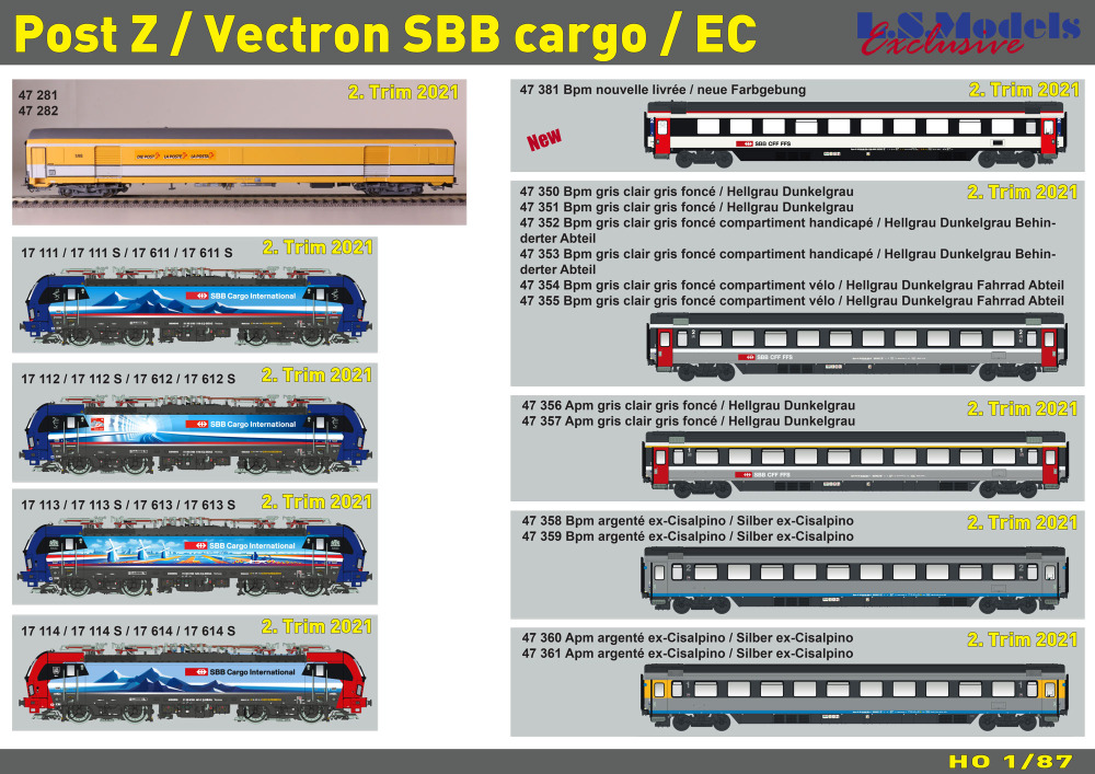 LS Models - Swiss novelties 2021/2022