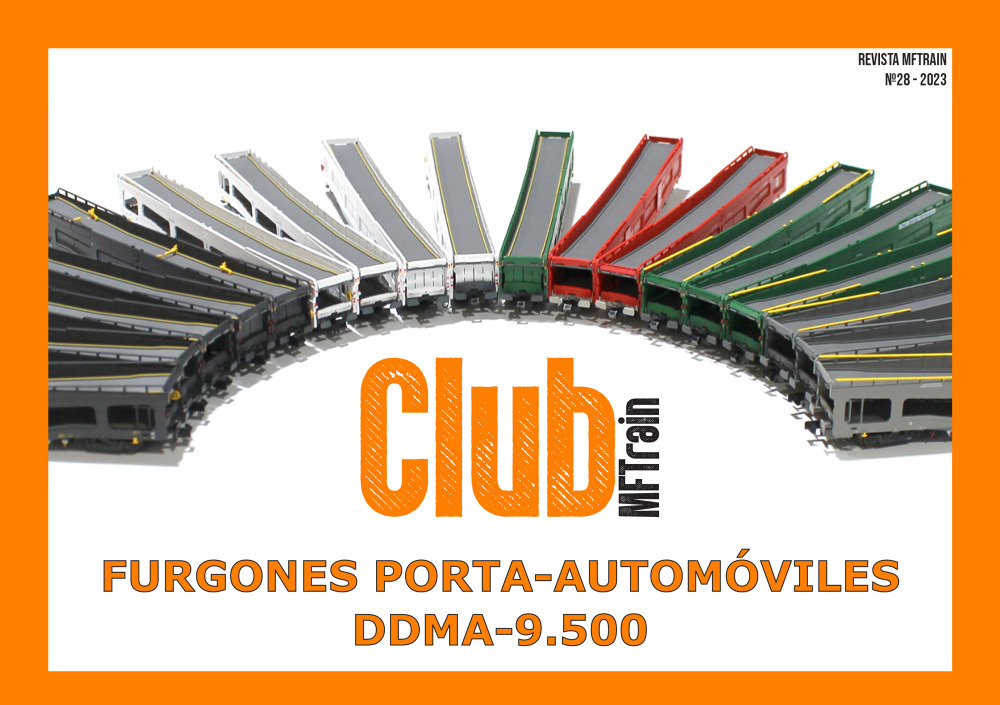 MFTrain - DDMA 9.500 car carriers freight wagons
