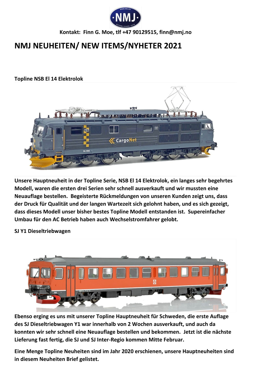 NMJ - Novelties 2021