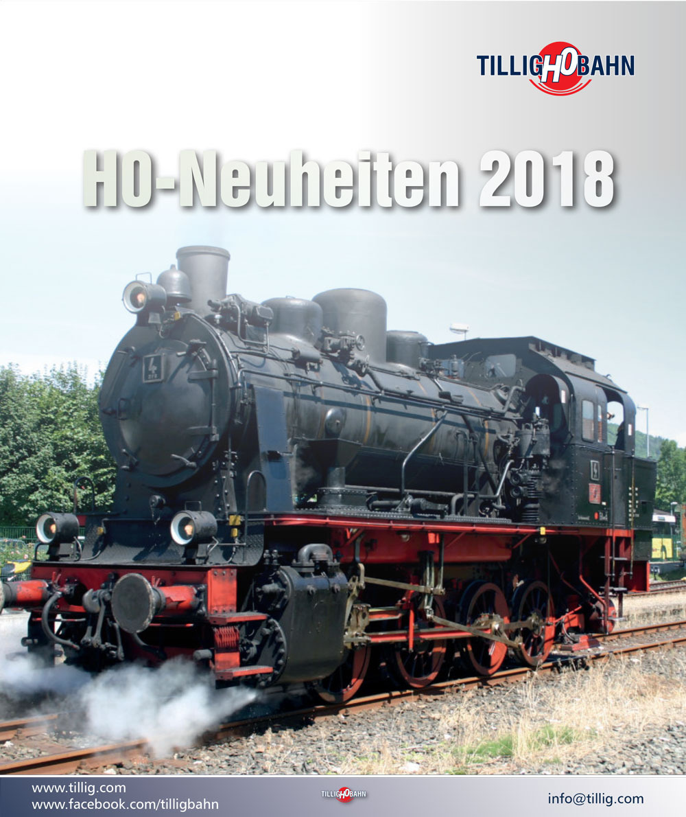 Tillig Bahn - Novelties 2018 catalog
