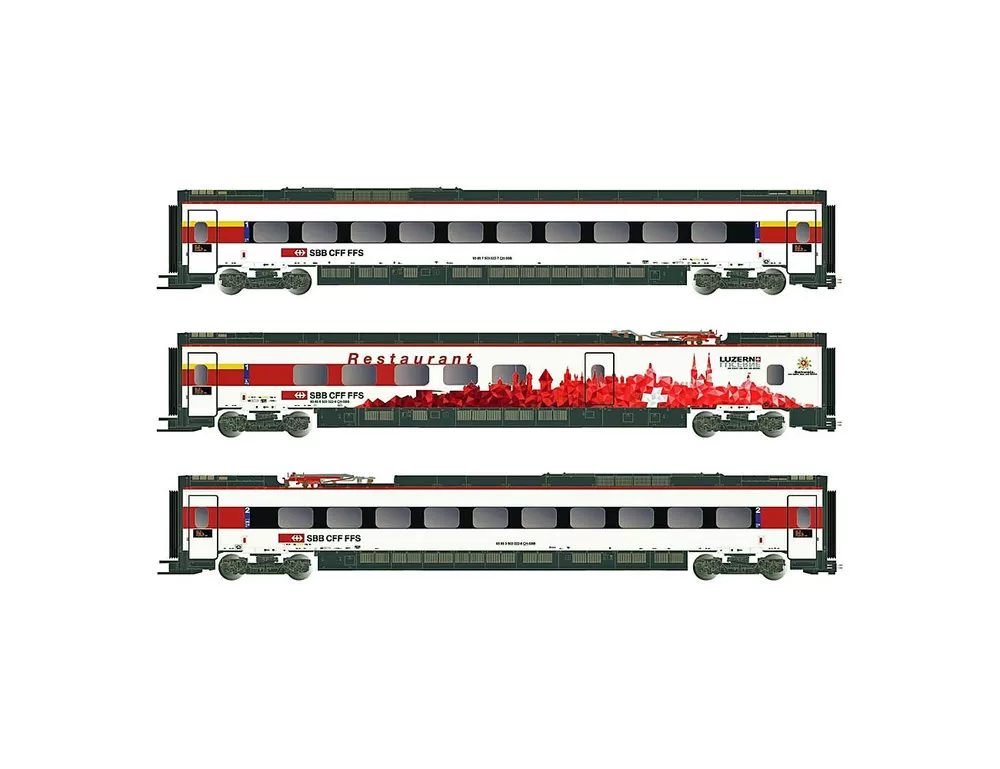 SBB CFF FFS - RABe 503 "New Pendolino" 3-unit additional set