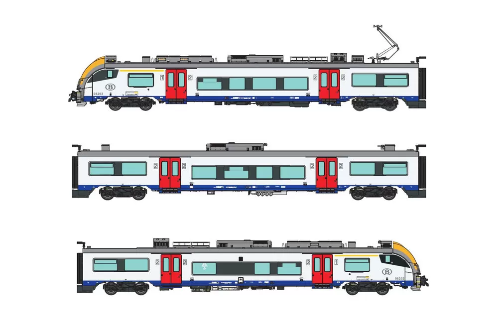 SNCB - AM 08 Desiro electric multiple unit