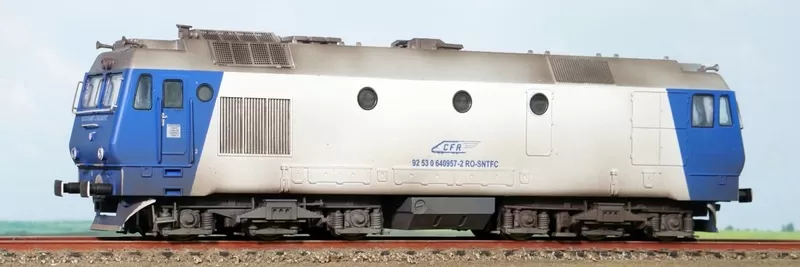 CFR - LDE GM 640 957-2 diesel locomotive (w. weathering)