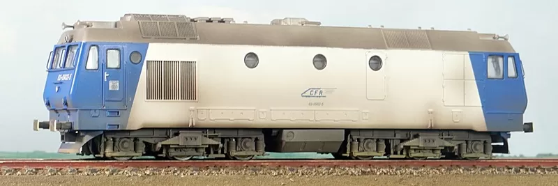 CFR - LDE GM 63 0902-5 diesel locomotive (w. weathering)