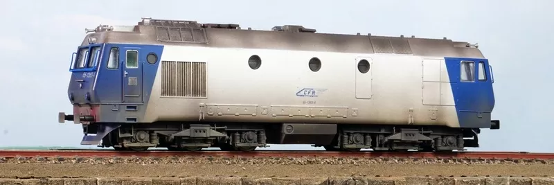 CFR - LDE GM 65 1363-4 diesel locomotive (w. weathering)