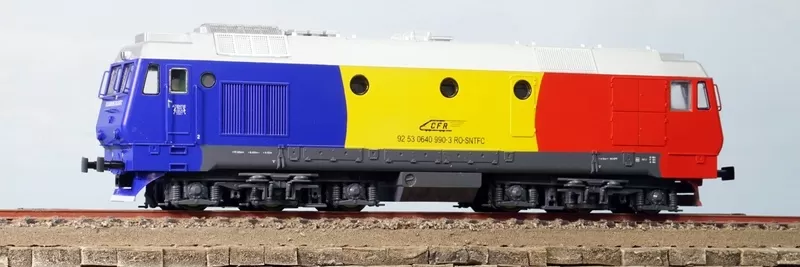CFR - LDE GM 640 990-3 diesel locomotive