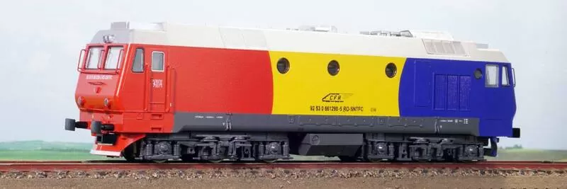 CFR - LDE GM 661 298-5 diesel locomotive