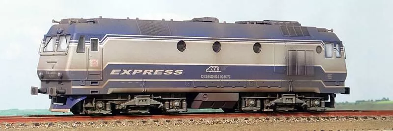 CFR - LDE GM 640 920-0 diesel locomotive (w. weathering)