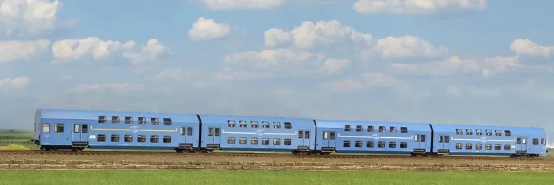 CFR - TE-65 double-decker passenger coach