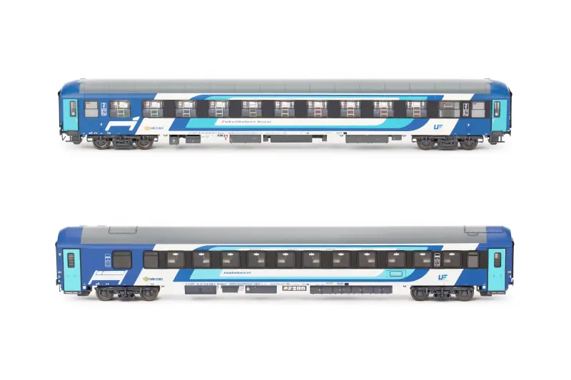 MÁV-START - Bcmz 123.2 couchette coach & WLABmz 123.1 sleeping coach
