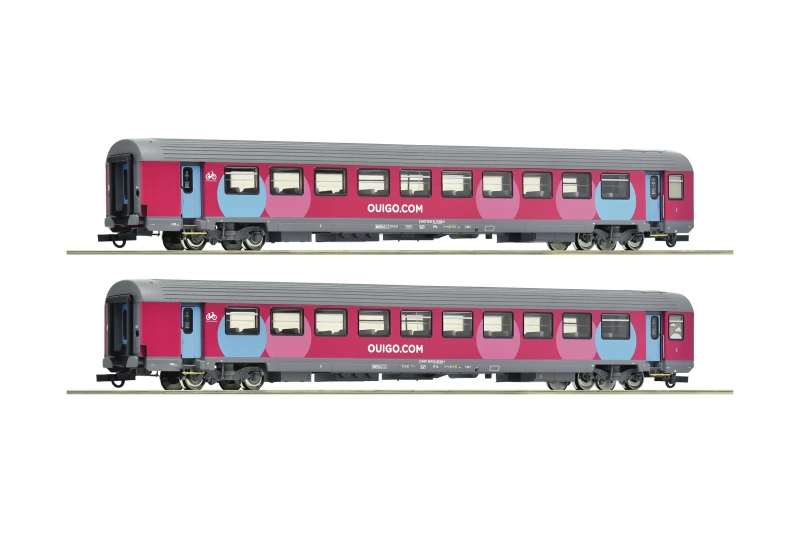 SNCF - Corail "Ouigo" passenger coaches set