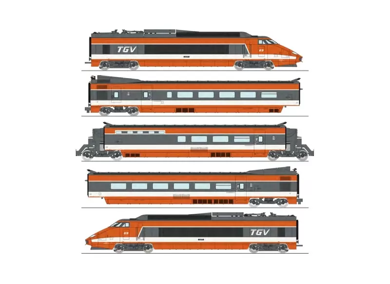 SNCF - TGV PSE Set 69