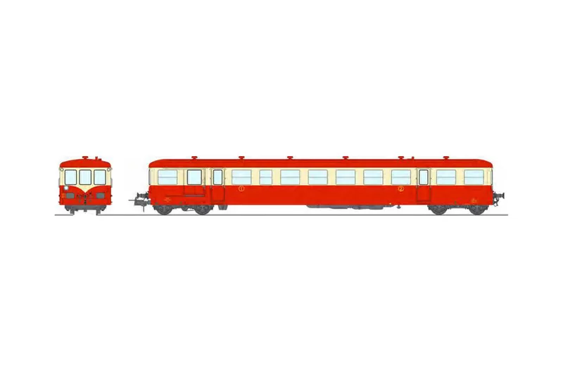 SNCF - XR 7487 passenger coach