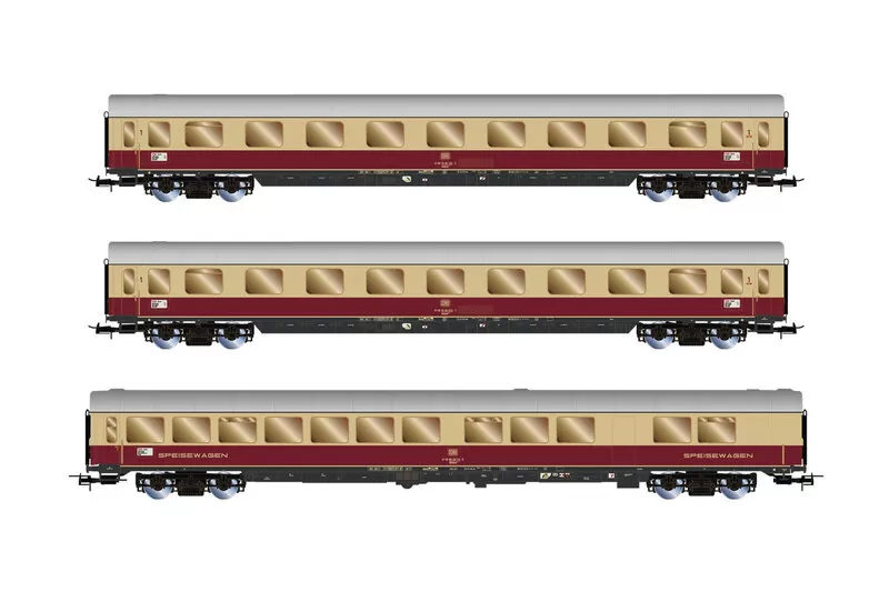DB - "TEE Helvetia" passenger coaches set