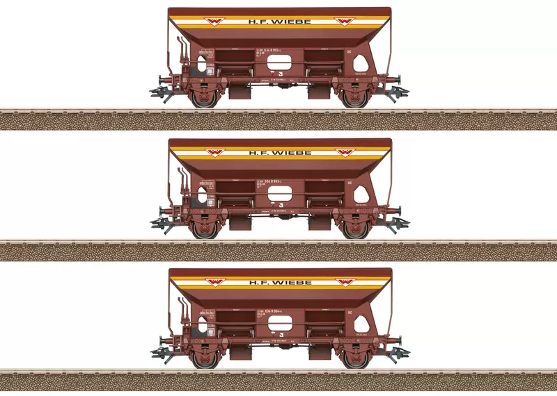 WIEBE - Type Fc 090 dump car set