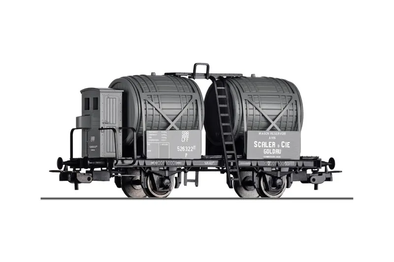 SBB CFF - Double-barreled wagon for wine transport