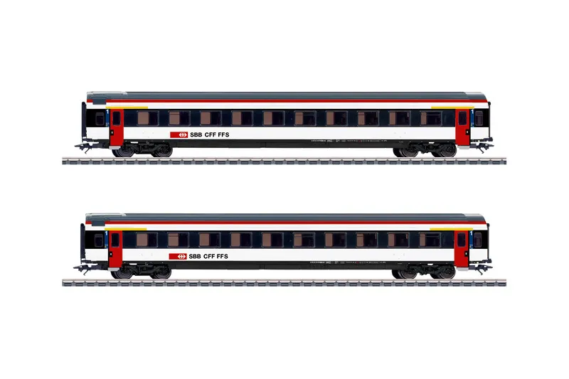 SBB CFF FFS - A 10-95 passenger coaches set