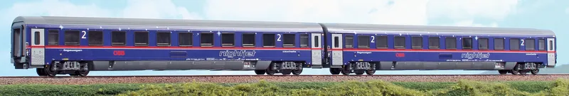 ÖBB NightJet - Bcmz 59-91 "Liegewagen / Couchette" passenger coaches