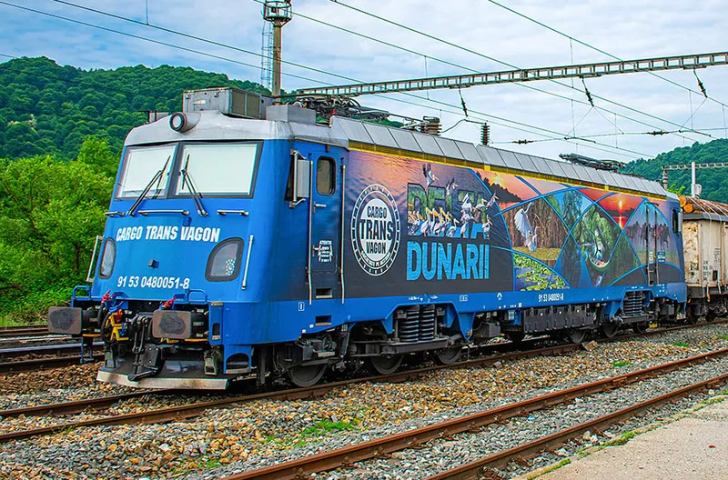 Cargo Trans Vagon - "TransMontana" electric locomotive