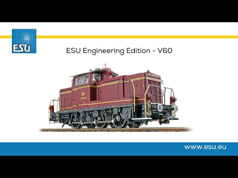 Video: ESU Engineering Edition - DB V60 Diesel locomotive